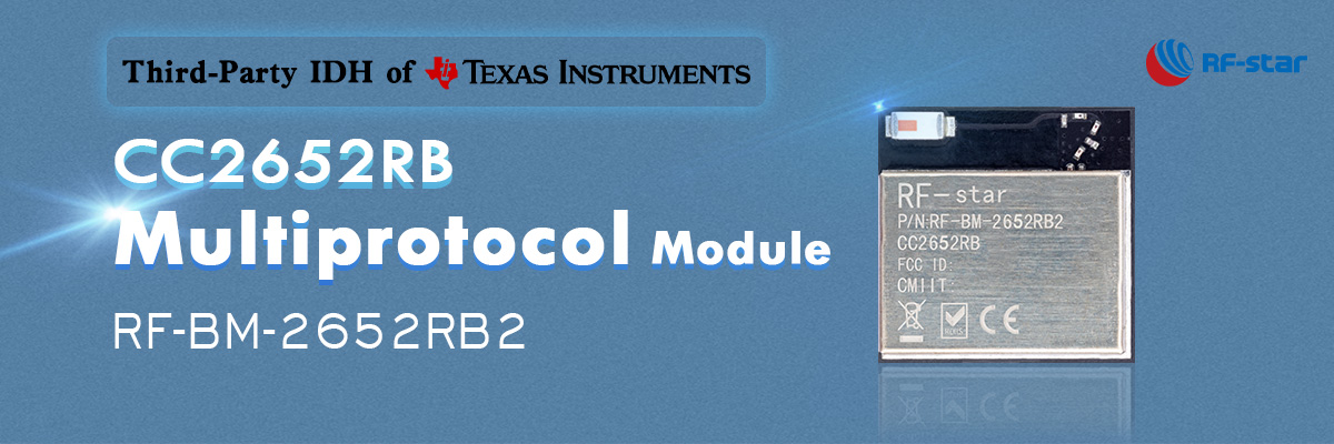 CC2652RB Çoklu Protokol Modülü RF-BM-2652RB2