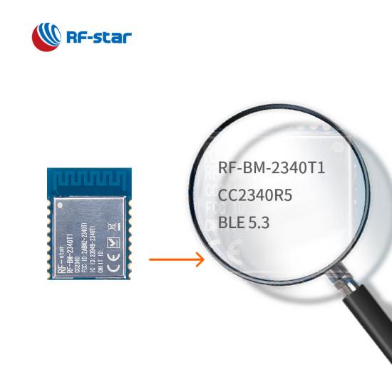 CC2340R5 Bluetooth 5.3 Low Energy ZigBee 3.0 Module RF-BM-2340T1