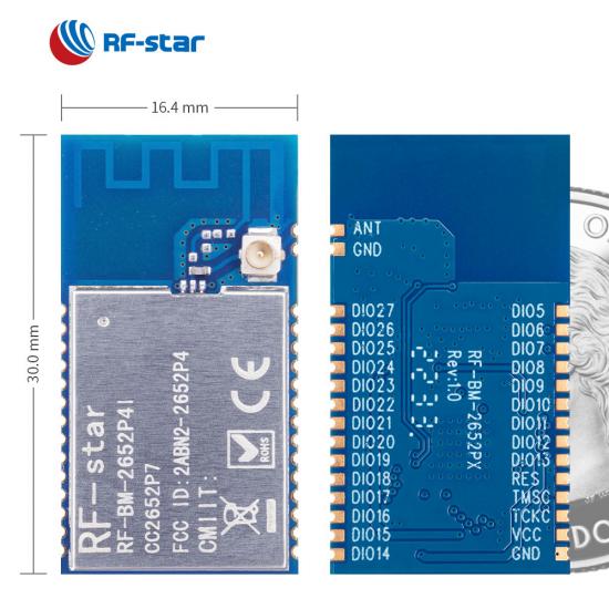 RF-BM-2652P4I CC2652P7 Module with Power Amplifier