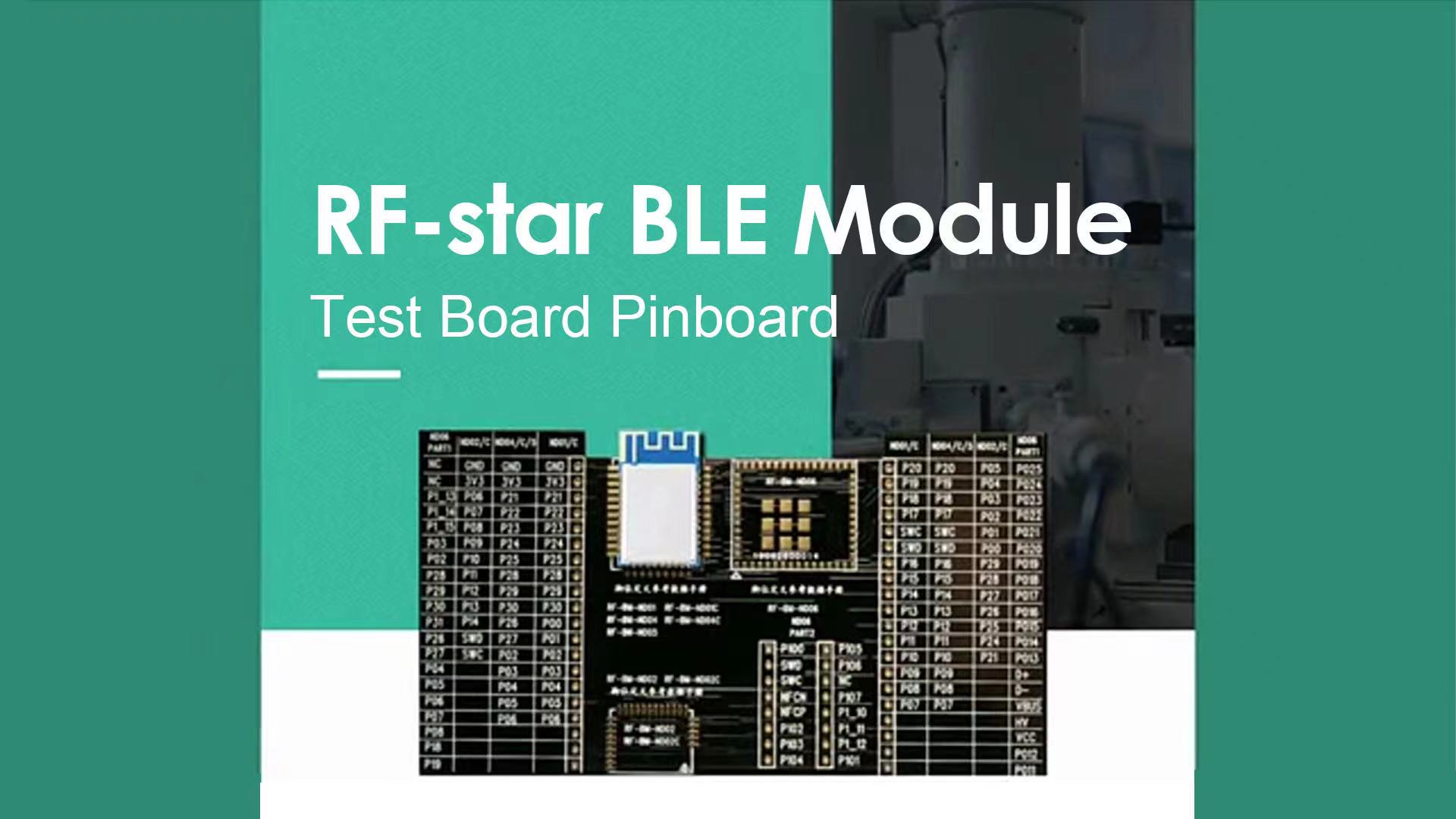 TI serisi modül için RF-yıldız test panosu pano (CC2540 CC2541 CC2640)