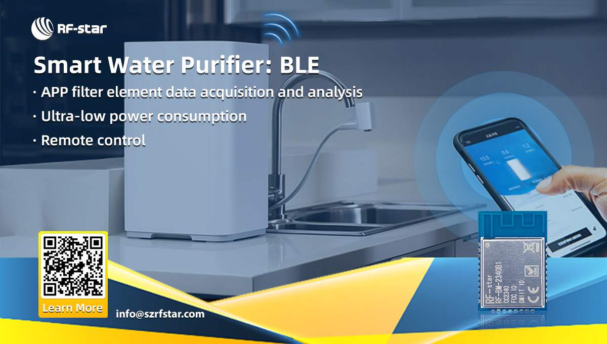 BLE akıllı su arıtma cihazı